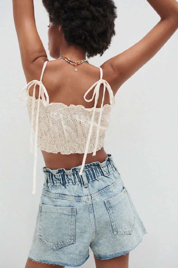 short jeans zara