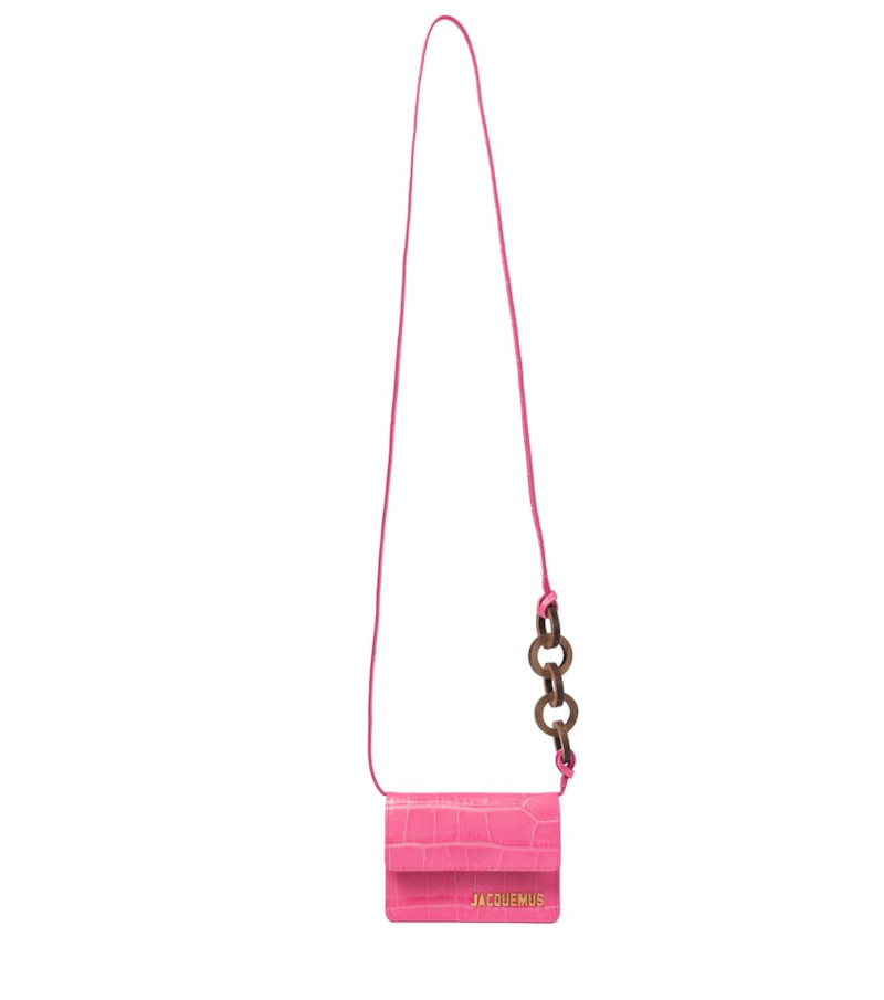 Mini bag stampa coccodrillo Jacquemus