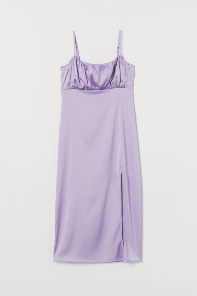 Vestito sottoveste lilla raro H&M