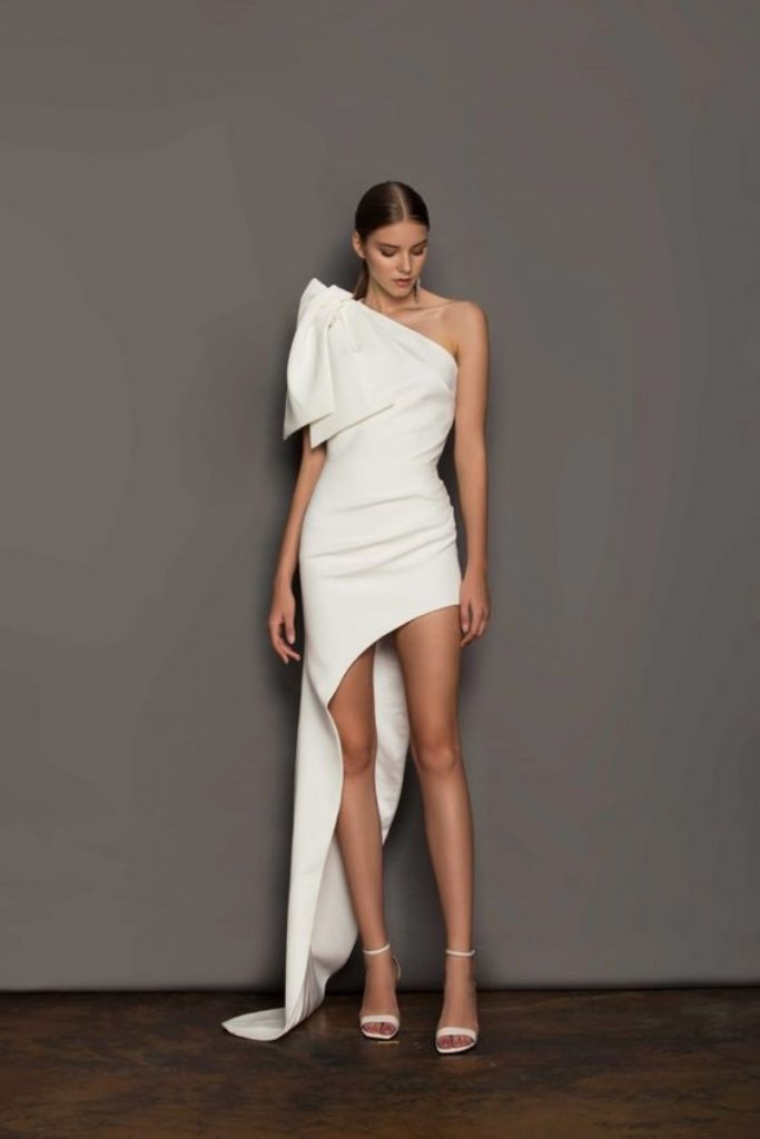 abito da sposa corto