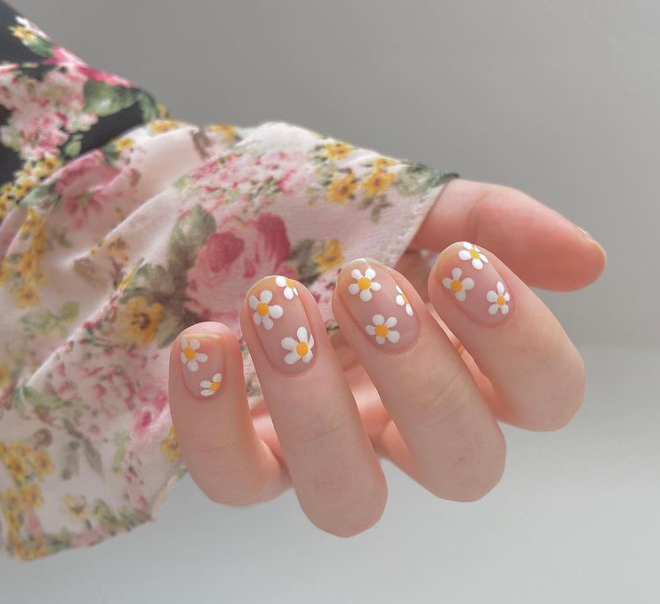 nail art fiori