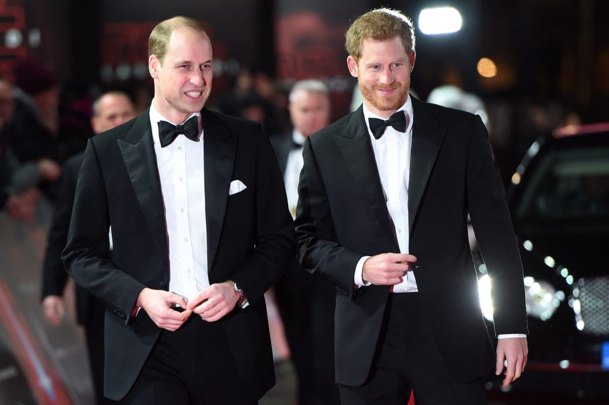 Harry e William fianco a fianco per l’inaugurazione della statua di Diana