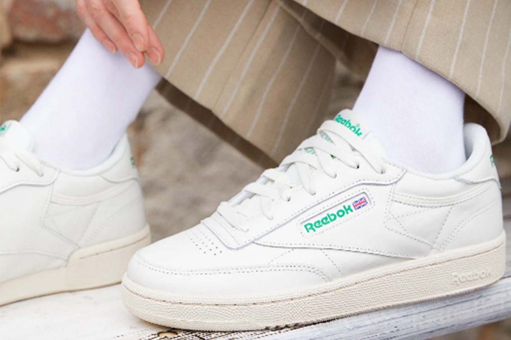 reebok classic bianche