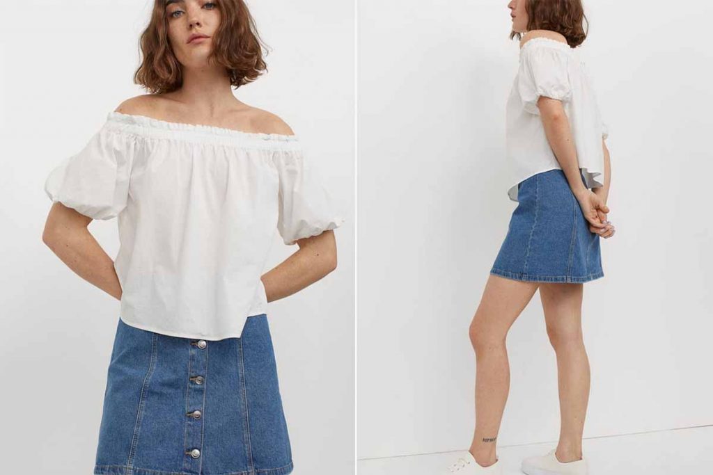 gonna jeans