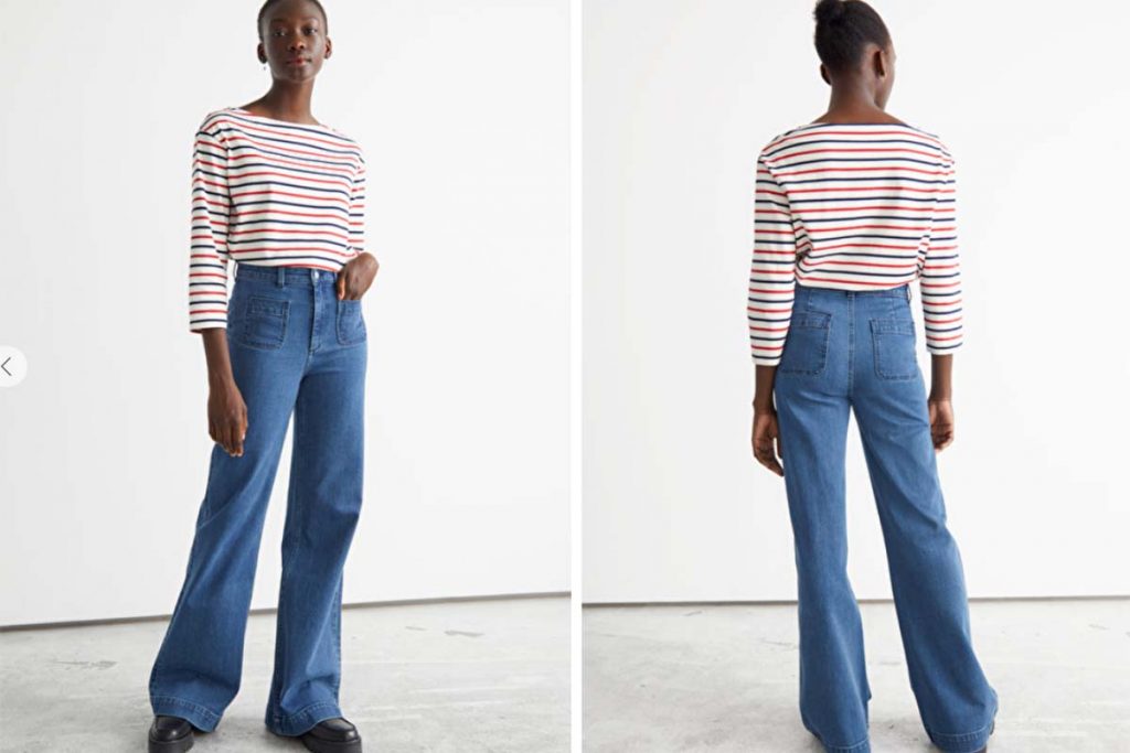 denim flare & other stories