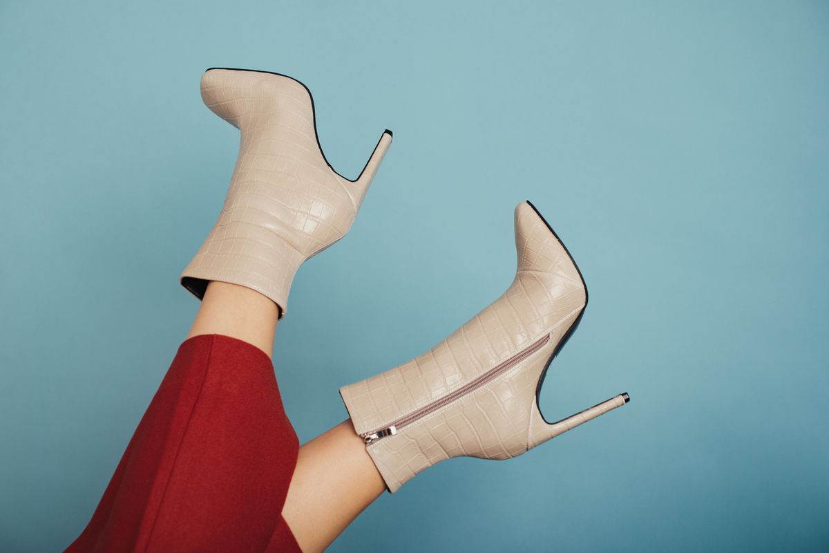 stivaletti con tacco tendenza inverno