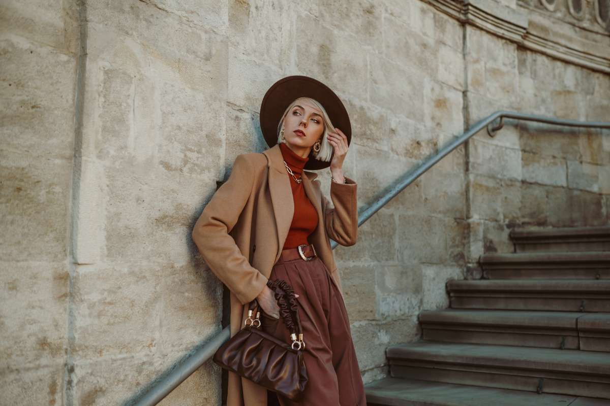 Outfit marrone ton sur ton
