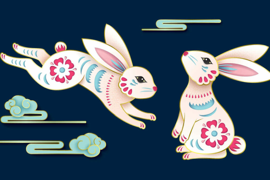 Conigli del capodanno cinese