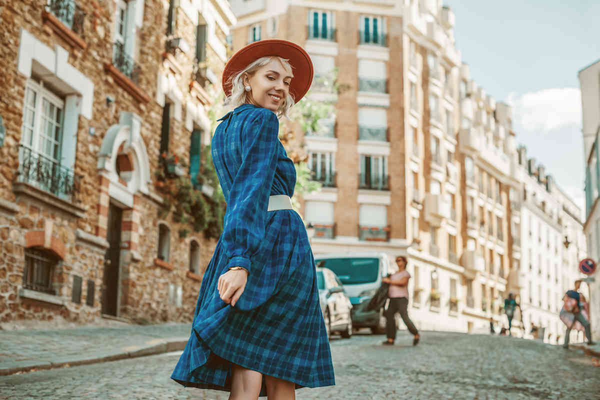 Tendenza motivo a quadri moda