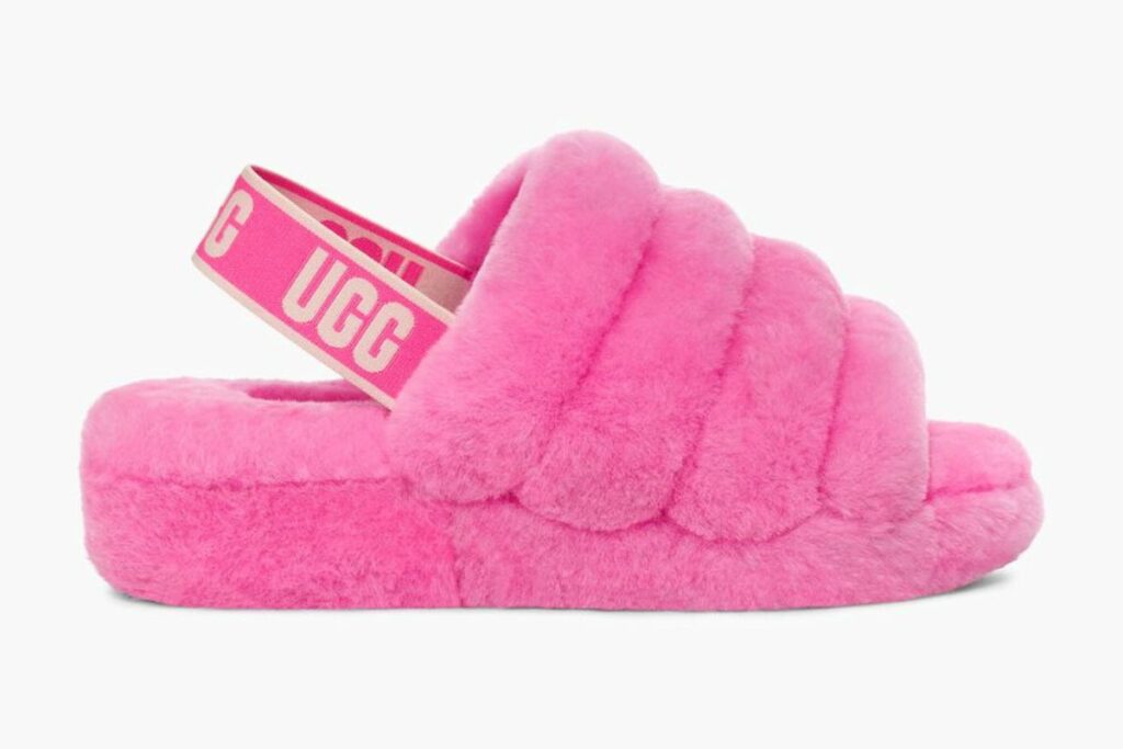 ciabatte pelo rosa Ugg