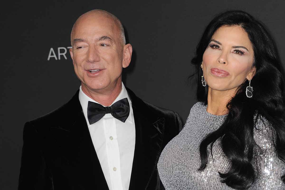 Lauren Sanchez e Jeff Bezos