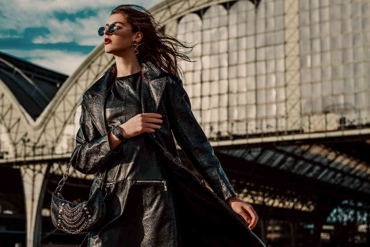 trench in pelle tendenza inverno