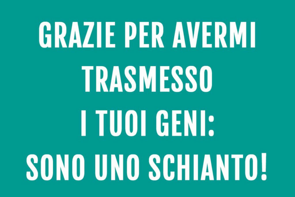 frasi divertenti per festa del papà