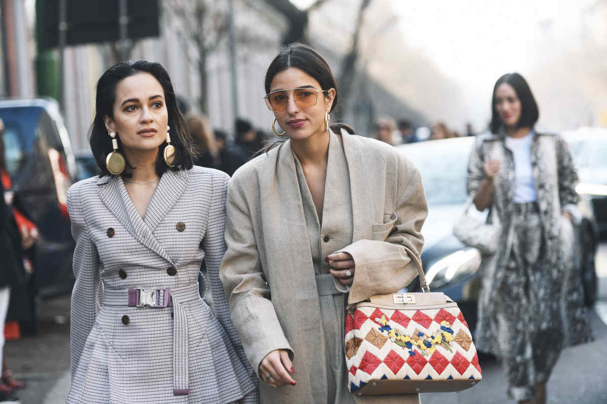 Blazer oversize, il must have della Milano fashion week