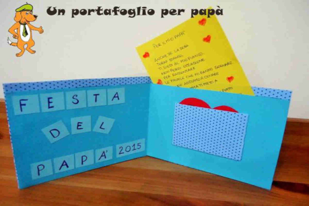 lavoretti festa del papà scuola infanzia