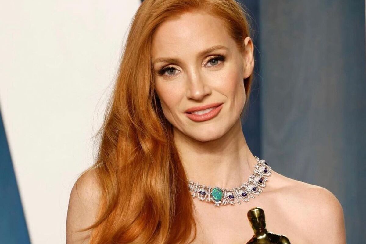 Jessica Chastain-Oscar Awards 2022, beauty look