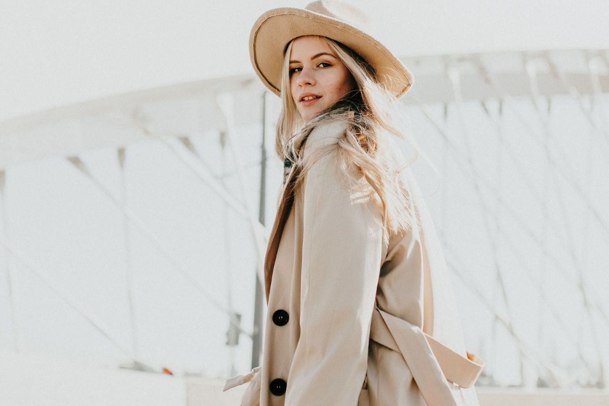 Tendenza trench coat impermeabile primavera