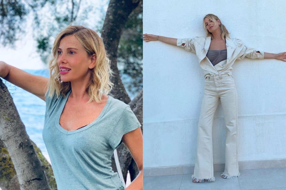 Alessia Marcuzzi look primavera 2022