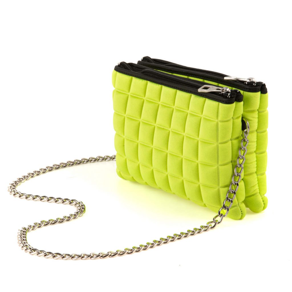 borsa tracolla giallo fluo BPRIME