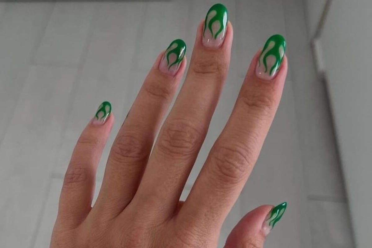 flame nails tendenza unghie primavera