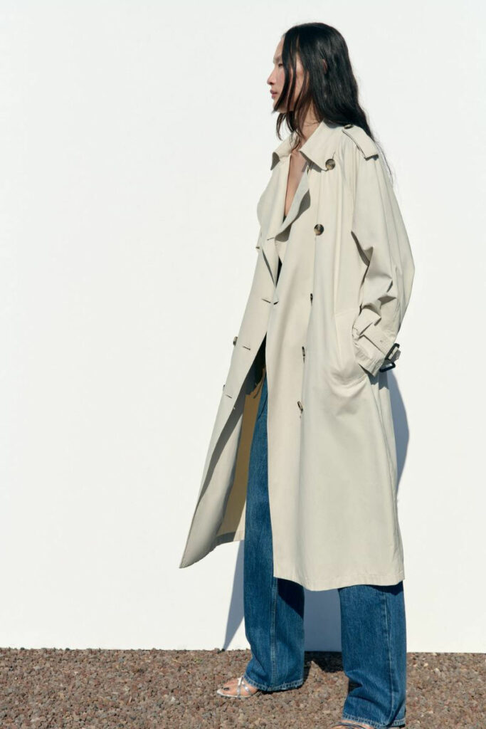 Tendenza trench coat impermeabile primavera