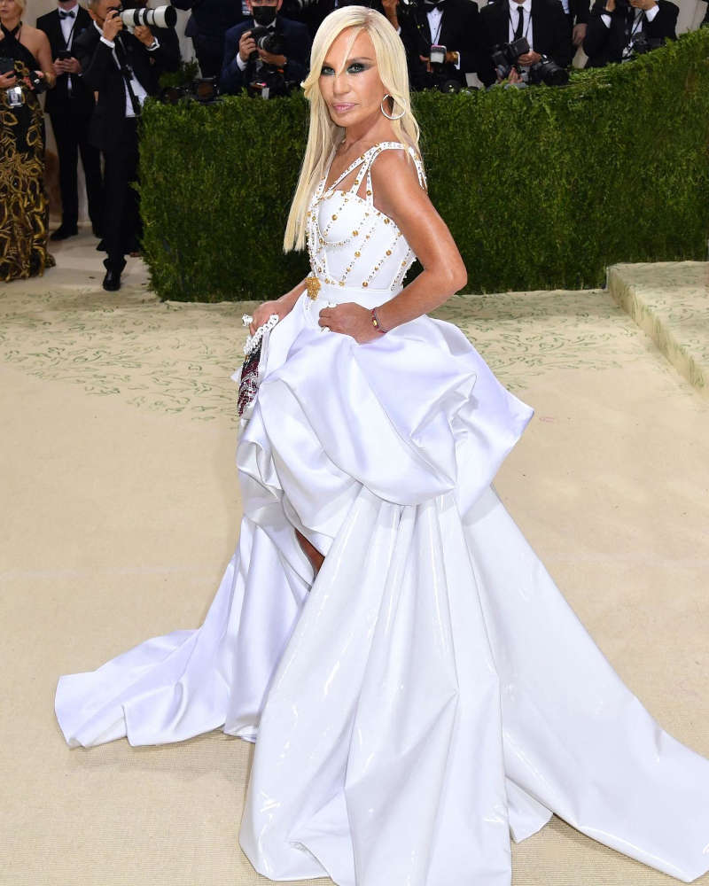 Abito Versace Met Gala 2021