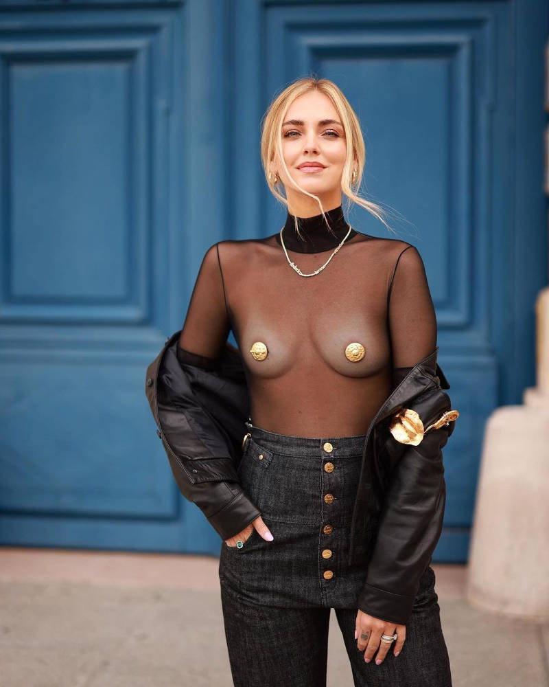 Chiara Ferragni in Schiaparelli