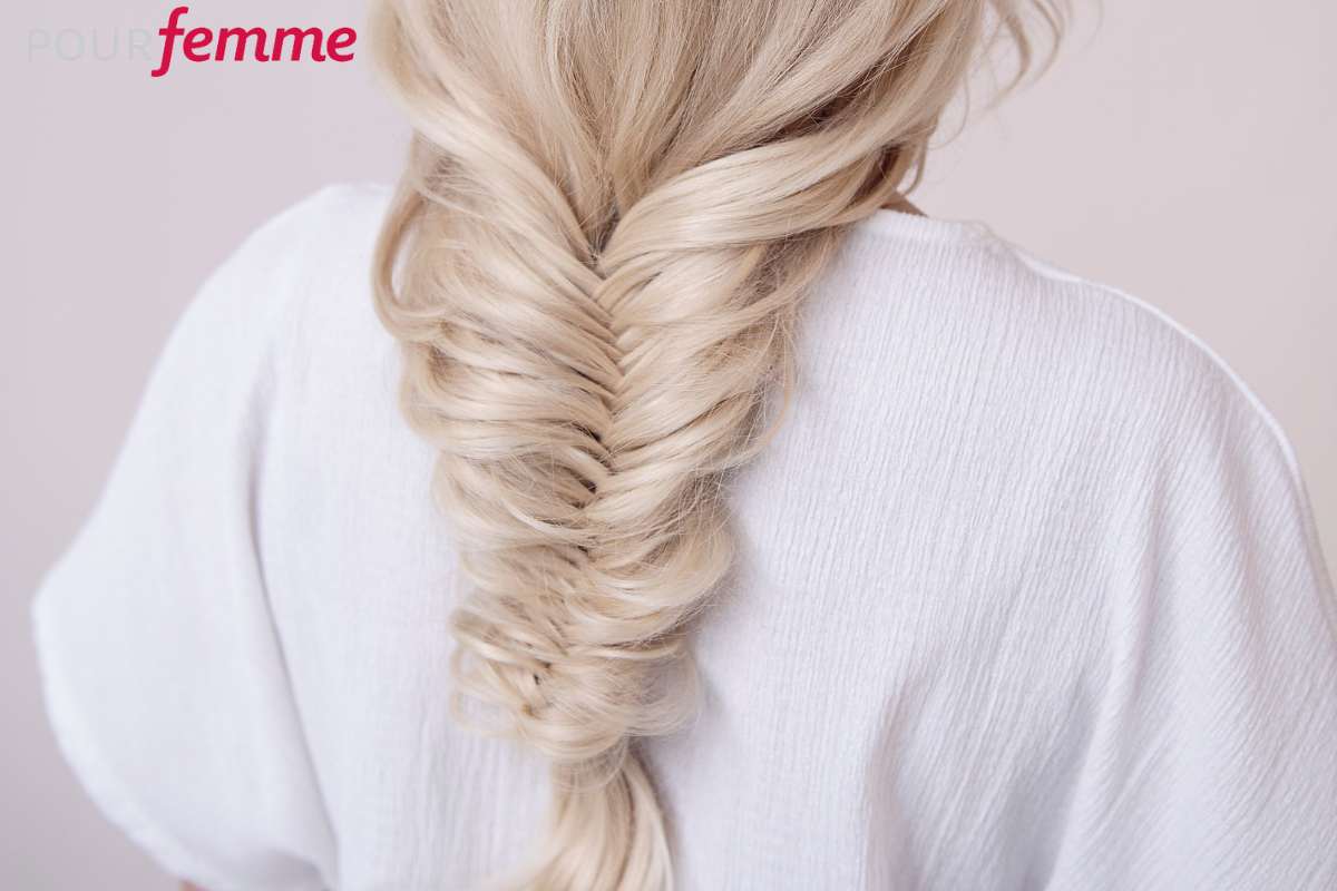 Treccia a spina di pesce tutorial