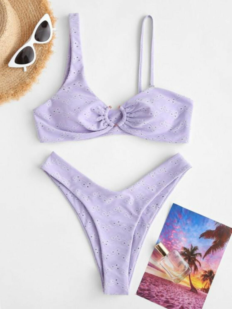 Bikini lavanda naif Zaful