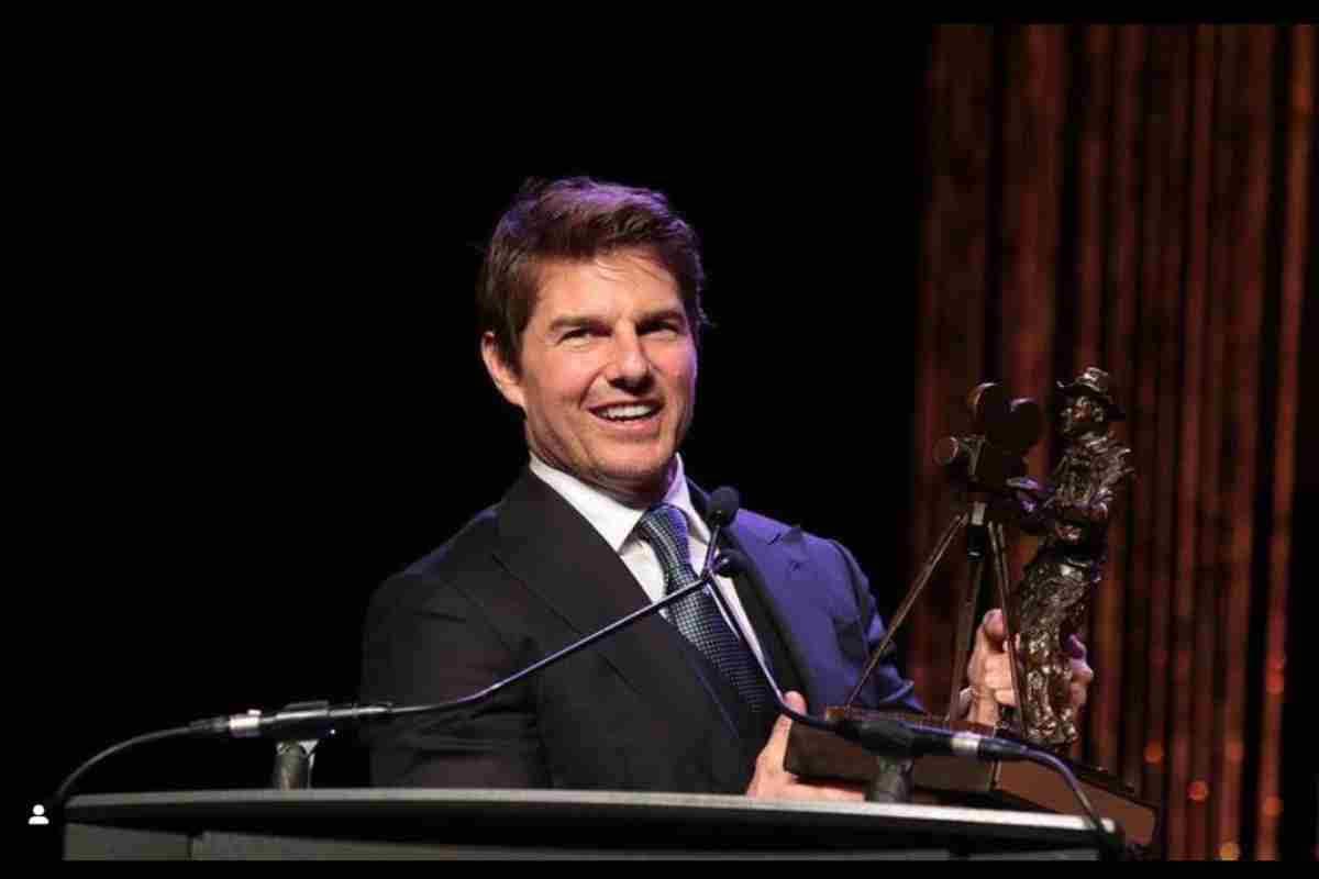 Tom Cruise ad una premiazione