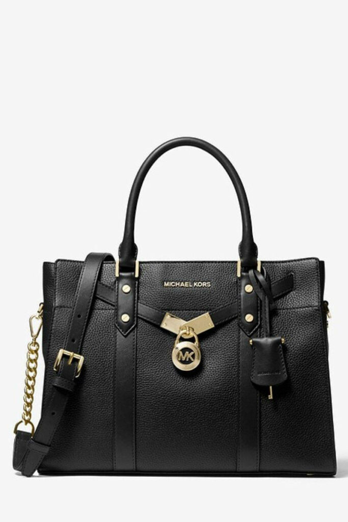 borsa nera in pelle Michael Kors