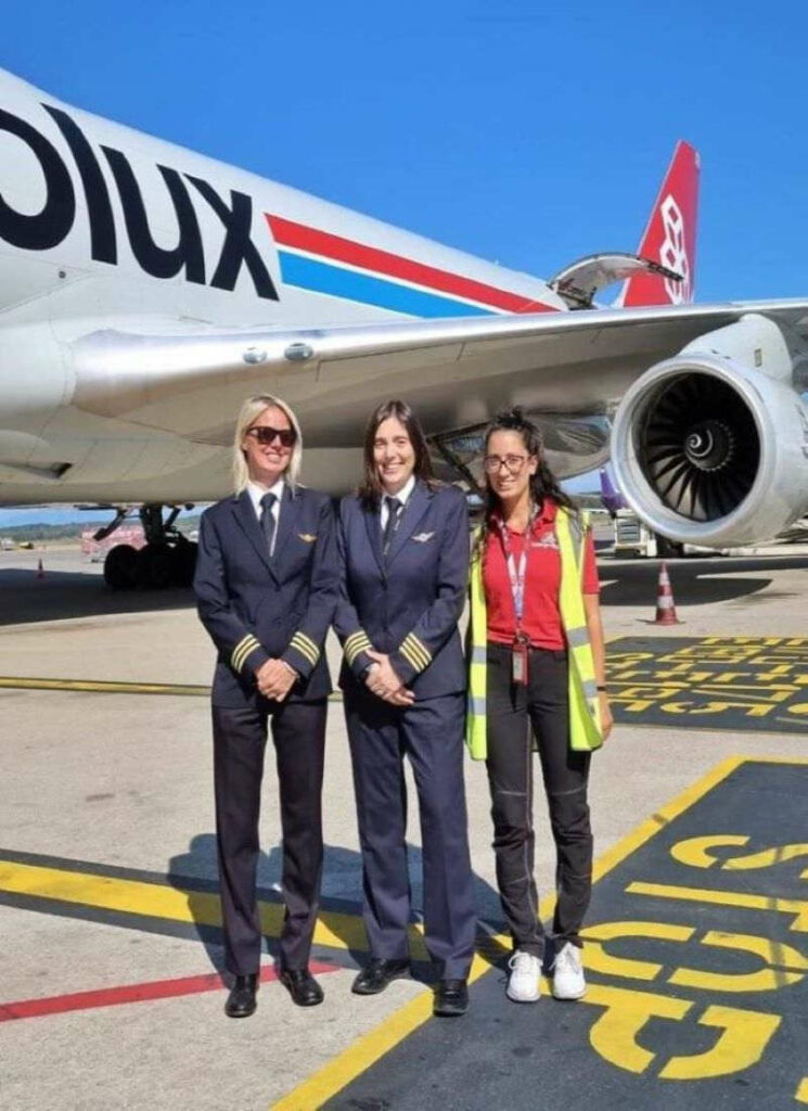 primo volo italiano equipaggio solo femminile