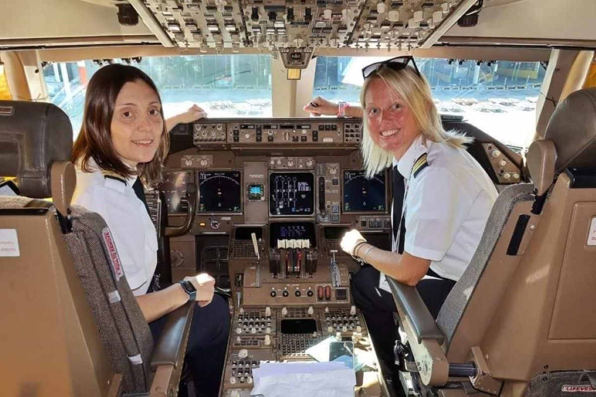 primo volo tutto femminile
