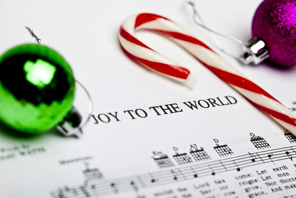 spartito canzone natale in inglese