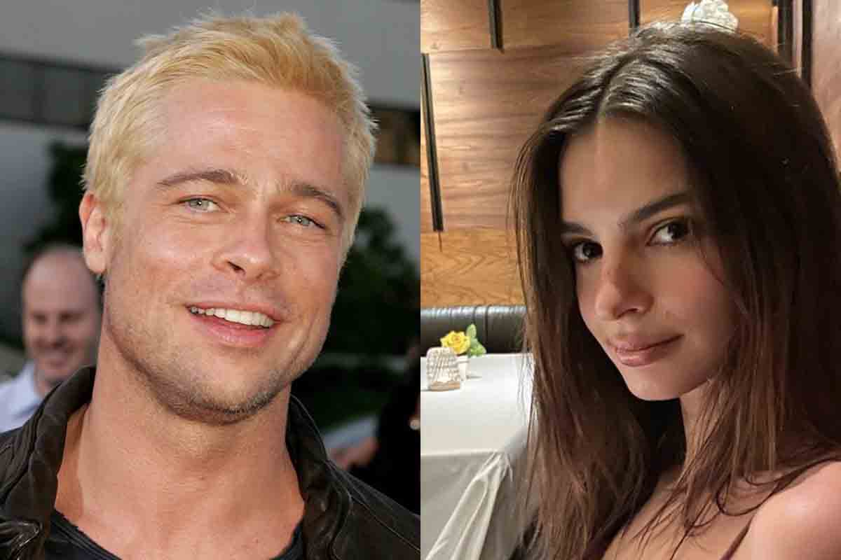 Brad Pitt e Emily Ratajkowski
