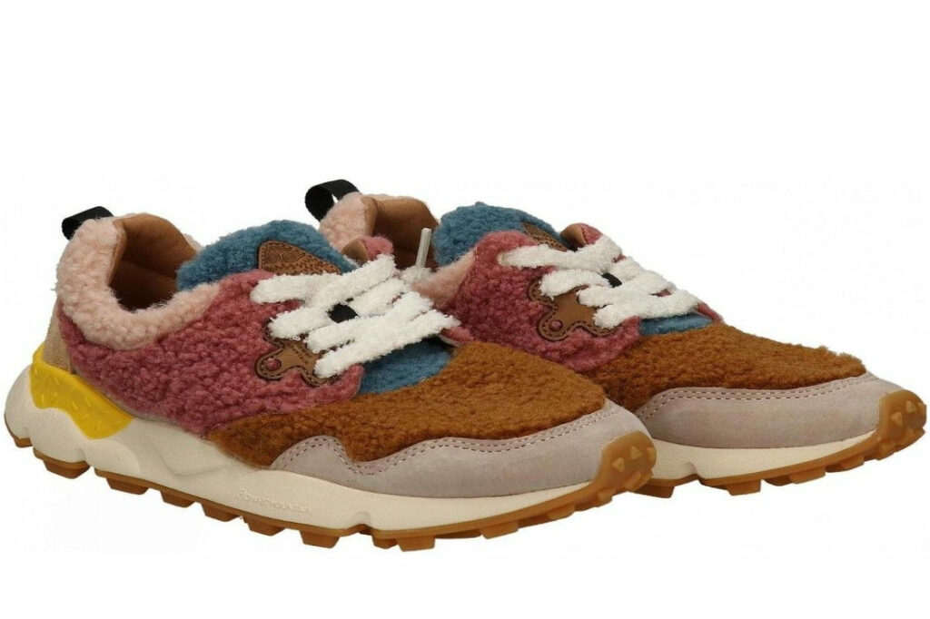 scarpe fuzzy con pelliccia sintetica