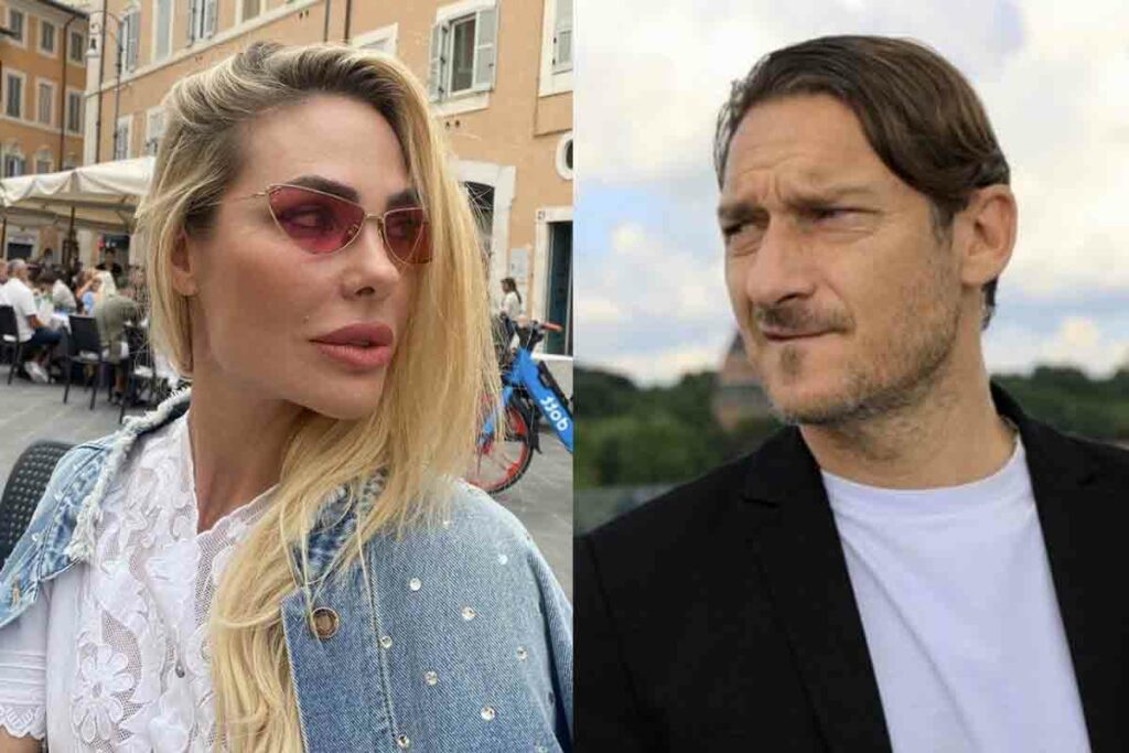 Ilary Blasi e Francesco Totti