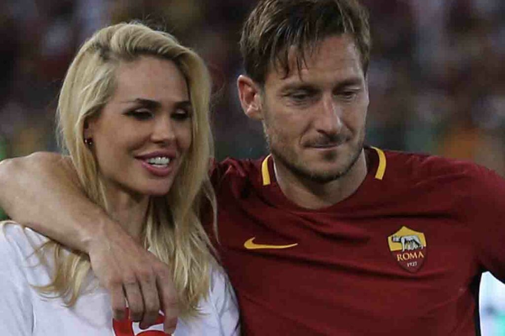 Ilary Blasi e Francesco Totti