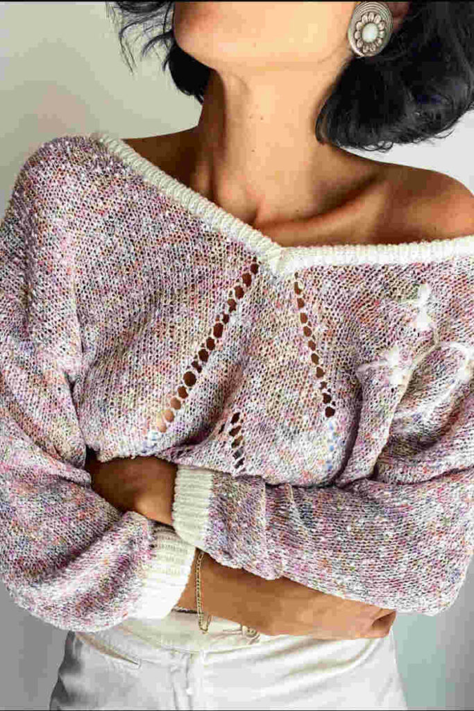 maglione vintage melange