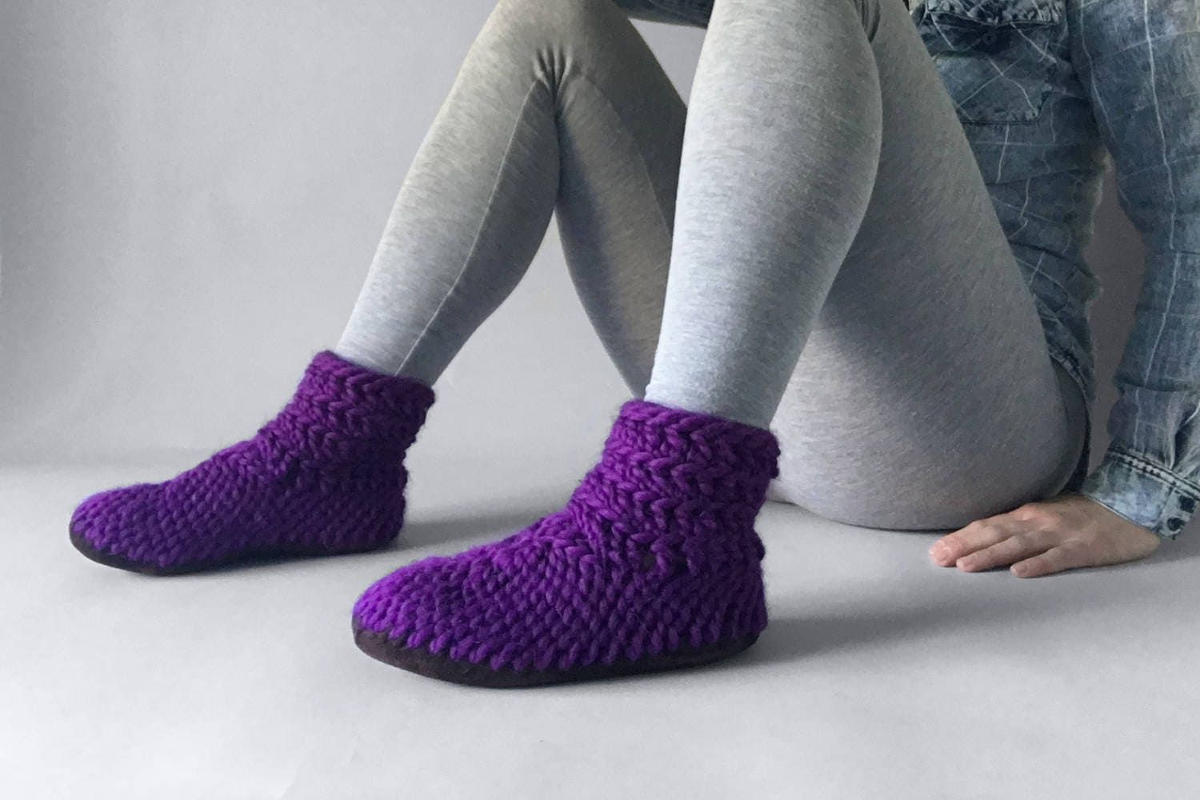 scarpe fuzzy con pelliccia sintetica