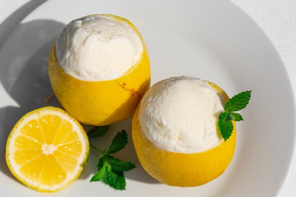 sorbetto al limone