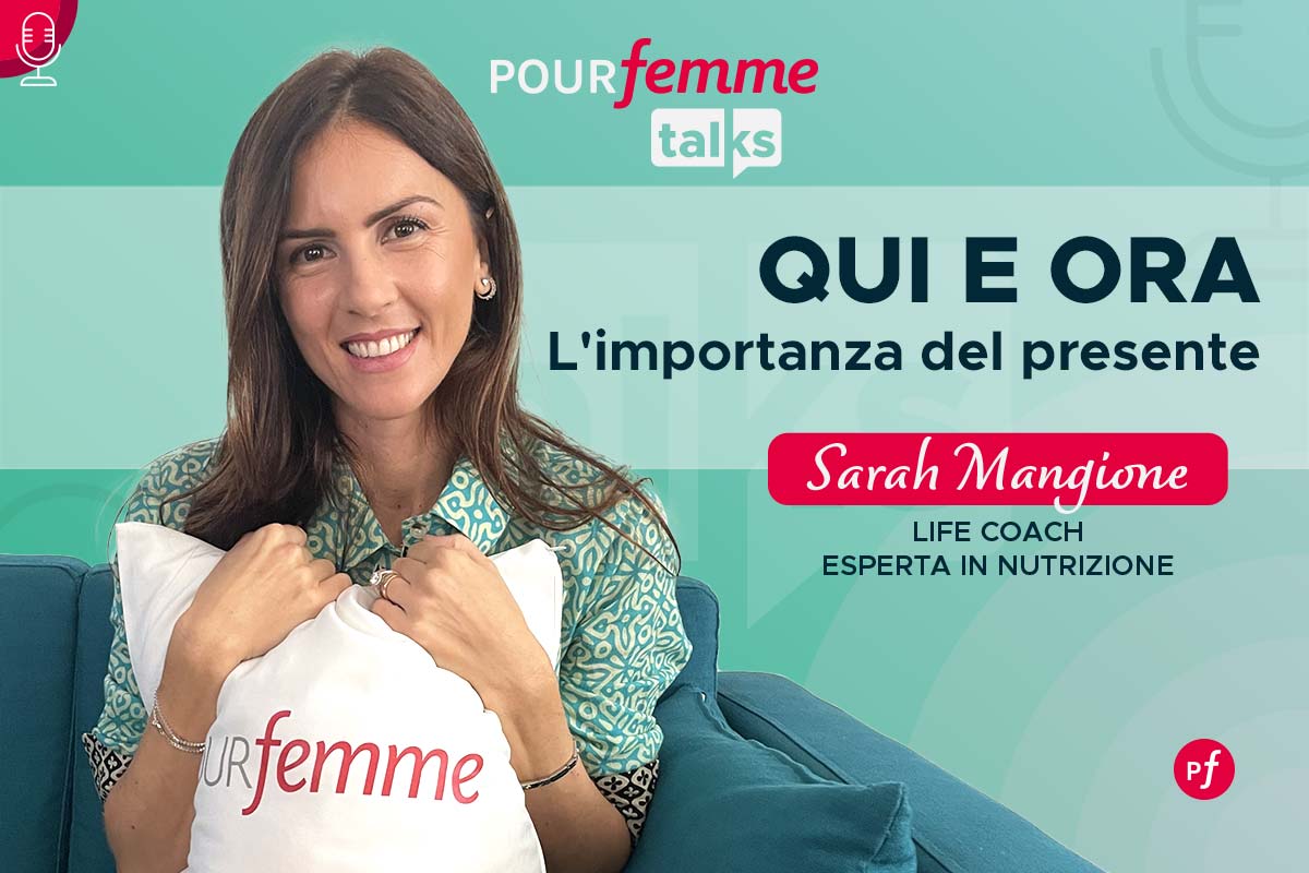 Copertina della seconda puntata di Pourfemme Talks con la Dottoressa Sarah Mangione