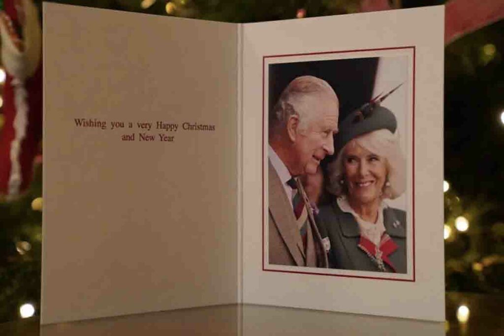 Cartolina di Natale di Carlo e Camilla