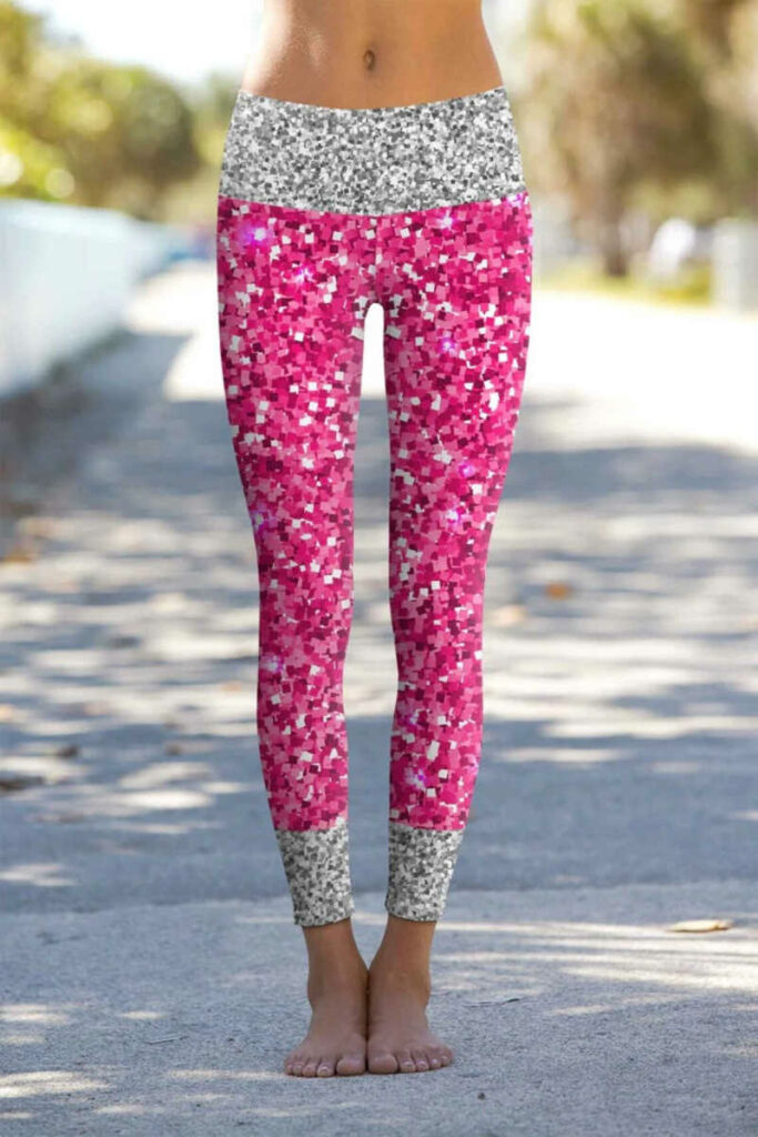 leggings glitter 