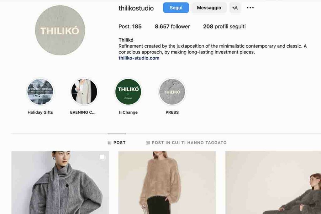 Pagina Instagram Thilikó