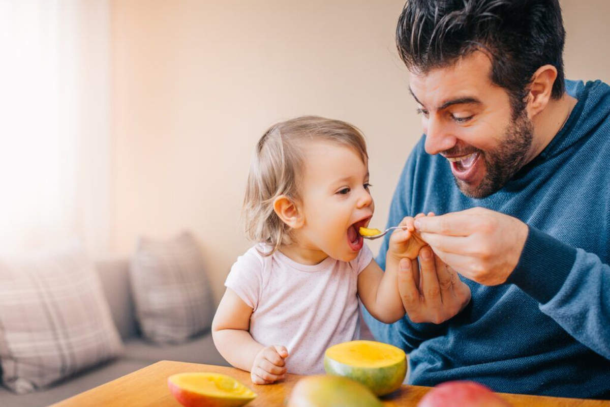 padre con figlia