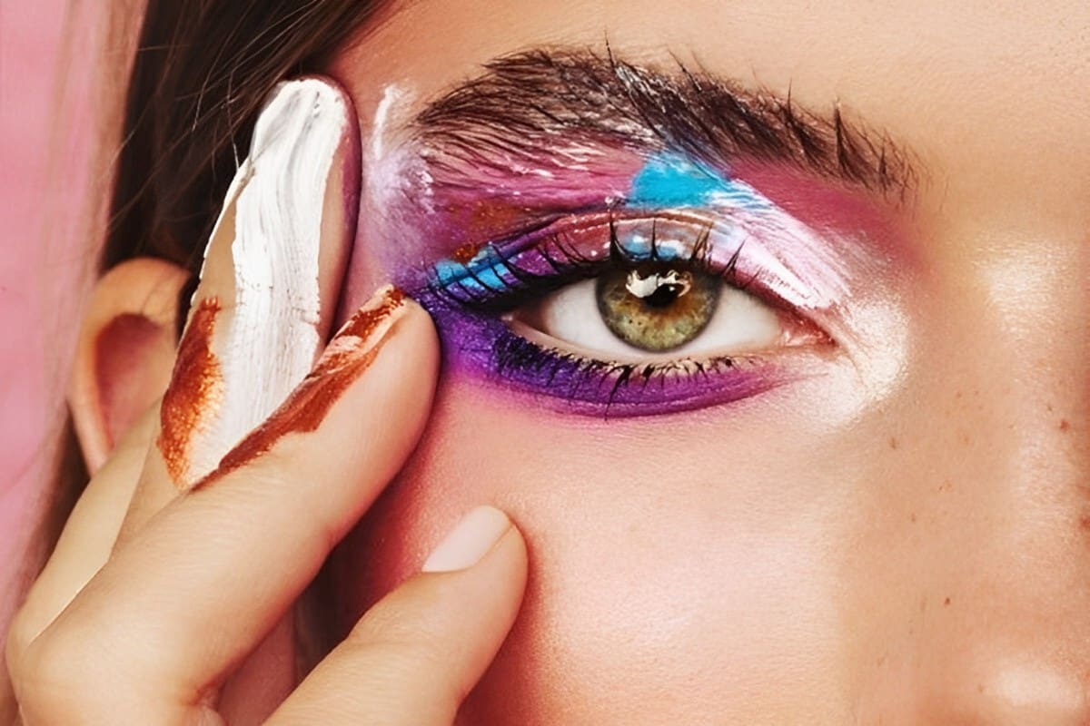 Make up tutorial: trucco viola facile!