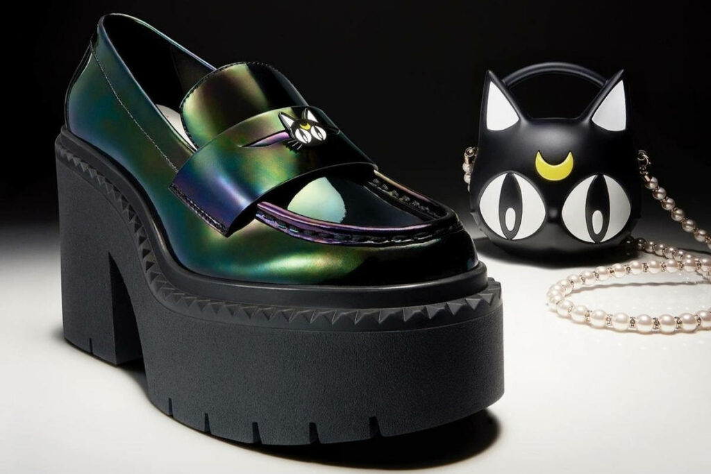 scarpe capsule collection dedicate a sailor moon di jimmy choo