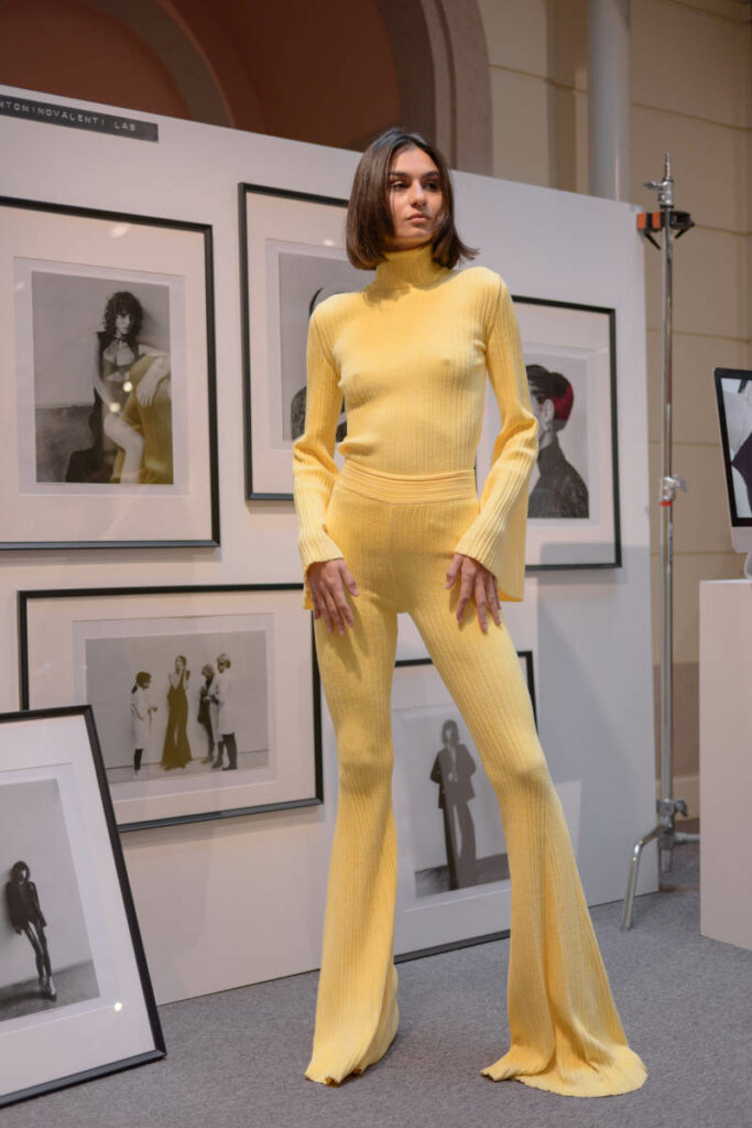 Look giallo Antonino Valenti