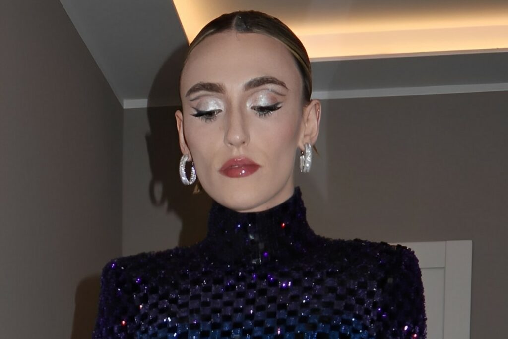 Mara Sattei Sanremo 2023 make-up